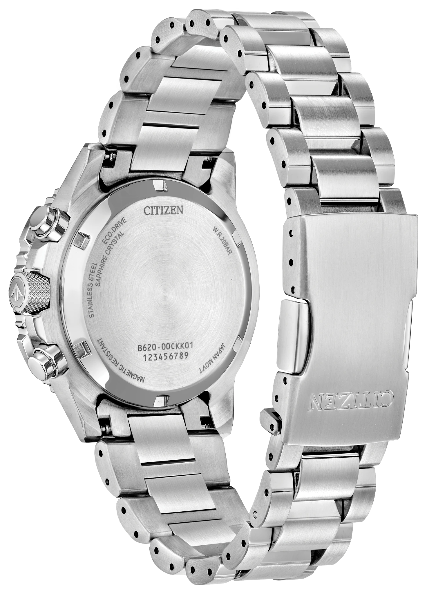 ｎ　BC60 Promaster Navihawk Silver-Tone Dial Stainless Steel Bracelet